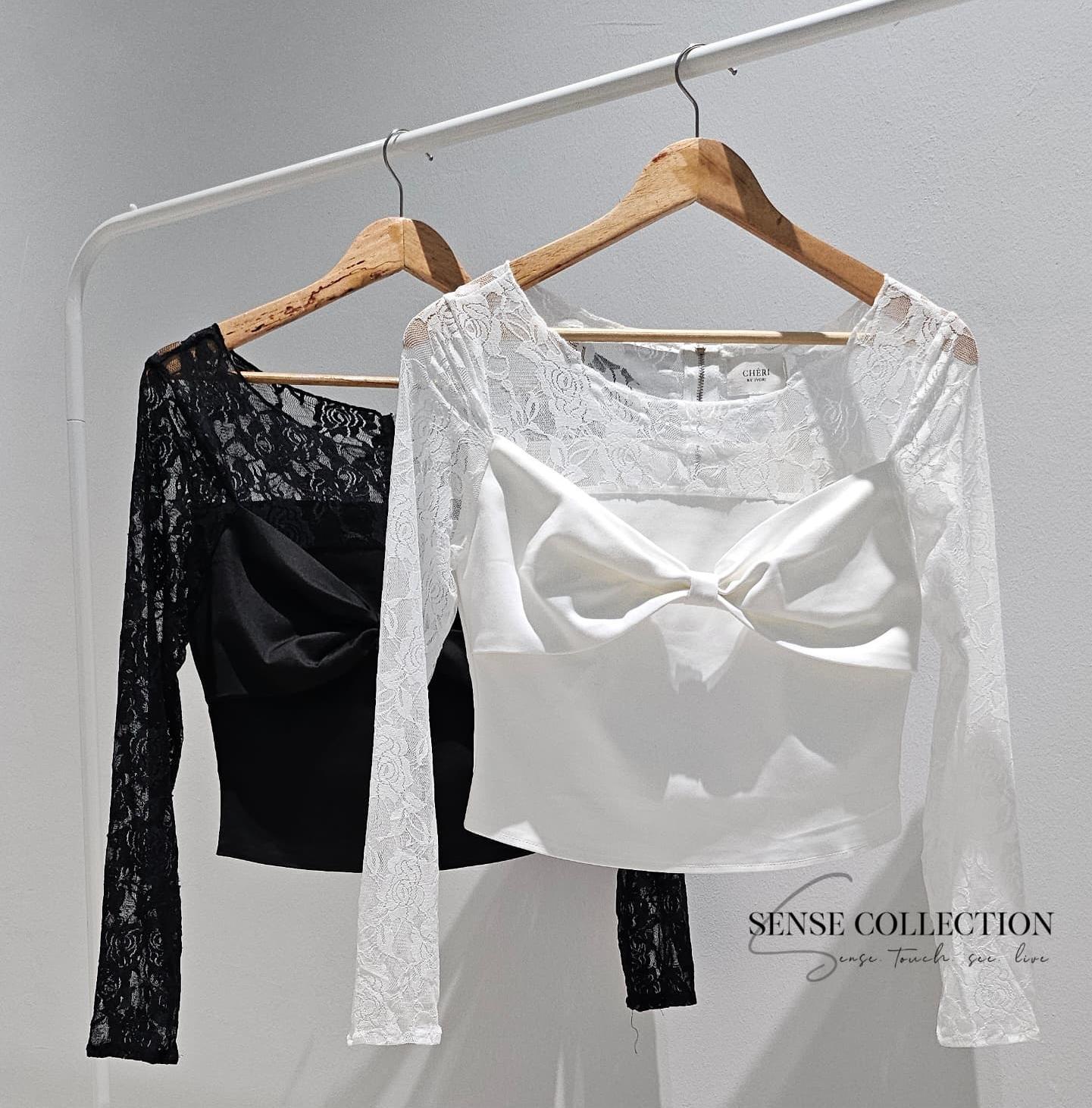 Lace Blouse气质蕾丝上衣 SC1111
