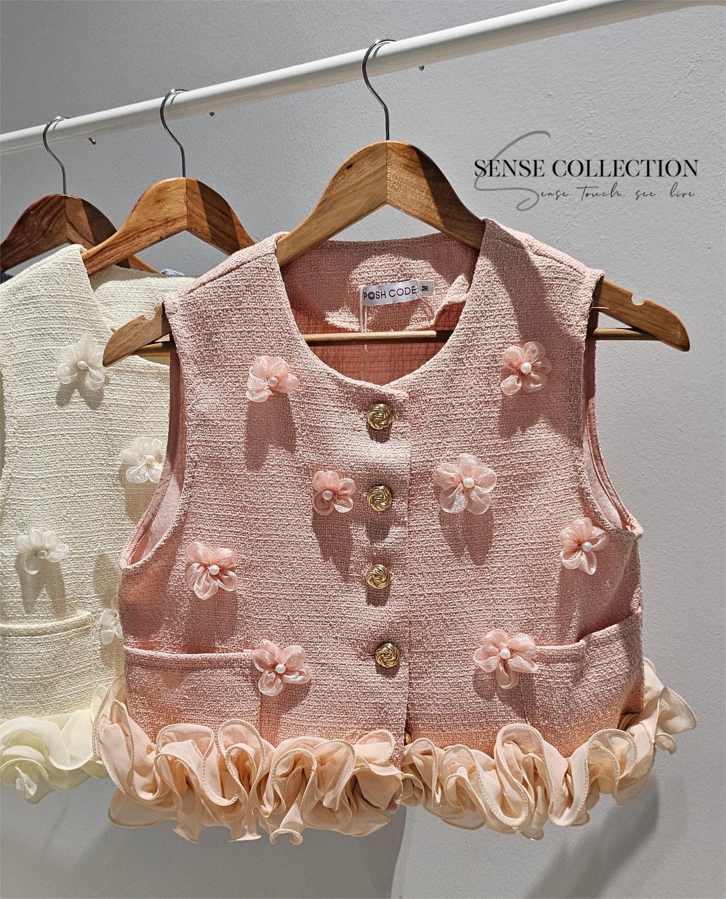 Chanel-style top轻奢小香风上衣 SC1113