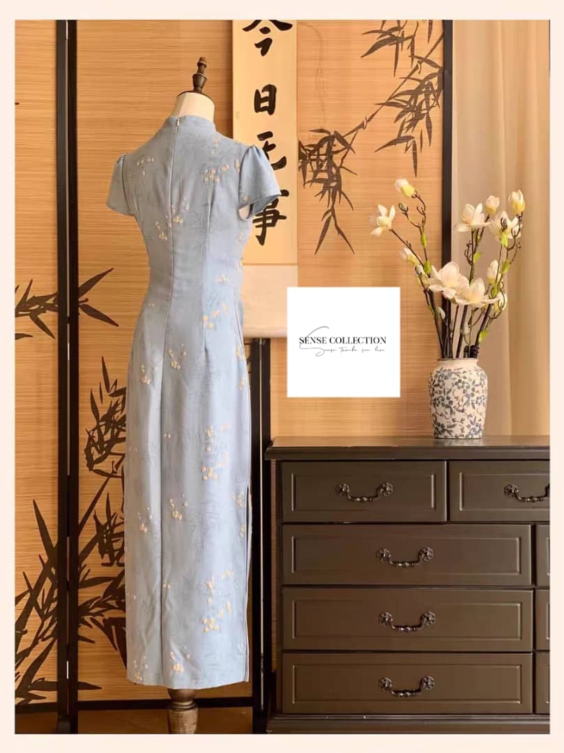 *Pre Order*新中式气质收腰立体旗袍 SCPO12